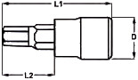 Teng In-hex Socket Measurements